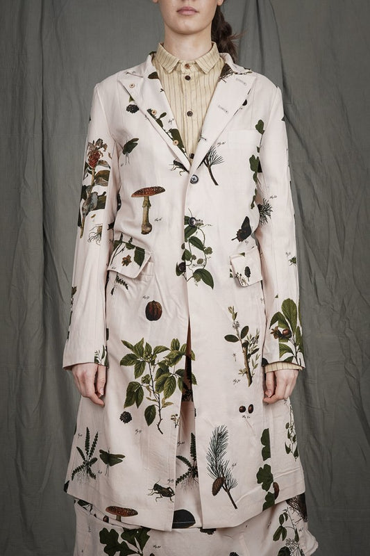 AUTOMNE VERT LEAN COAT by ALEKSANDR MANAMÏS