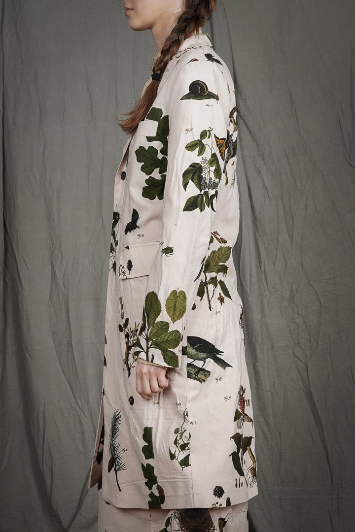AUTOMNE VERT LEAN COAT by ALEKSANDR MANAMÏS