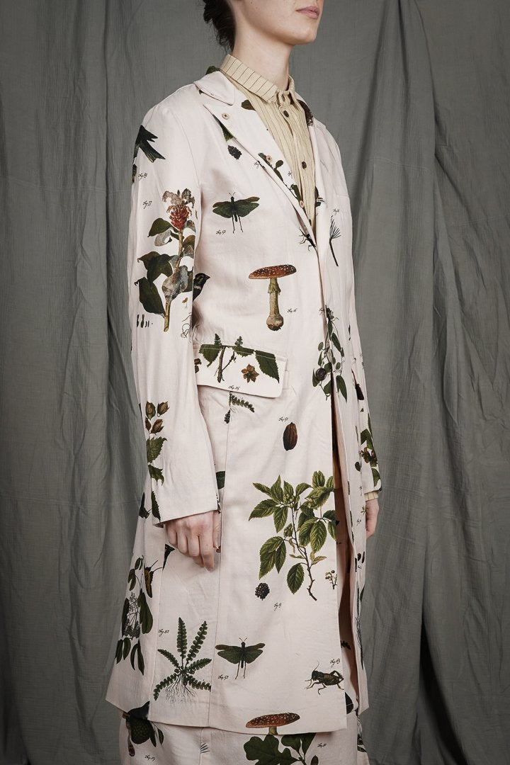 AUTOMNE VERT LEAN COAT by ALEKSANDR MANAMÏS