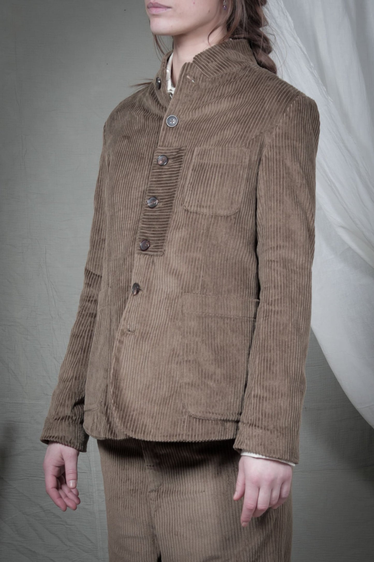 Corduroy Jacket by ALEKSANDR MANAMÏS
