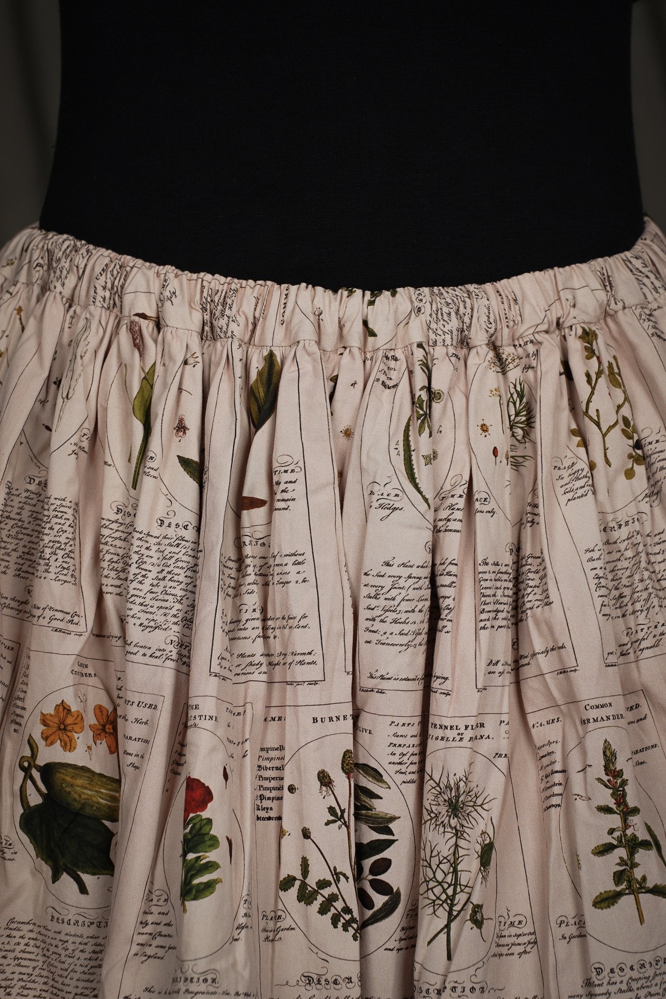Double Layer Skirt - Winter Herbarium