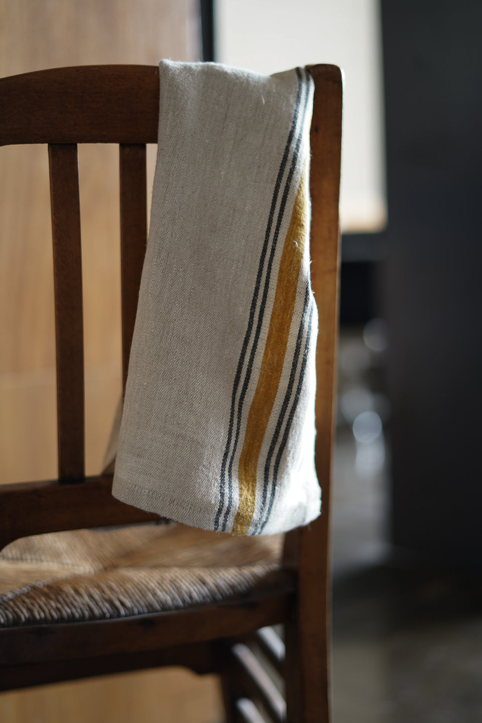 TEA TOWEL - THICK MELANGE WOVEN LINEN