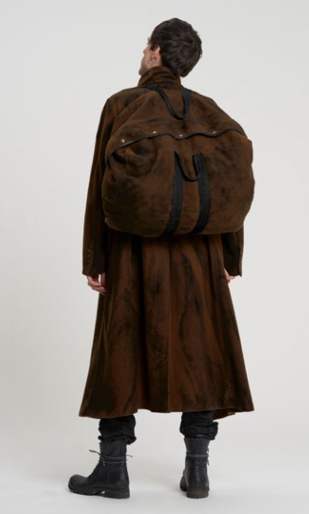 Masnada Oversize Bag - Painted Brown