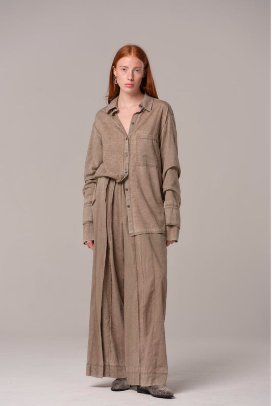 Double Cuff Shirt by Totum Project