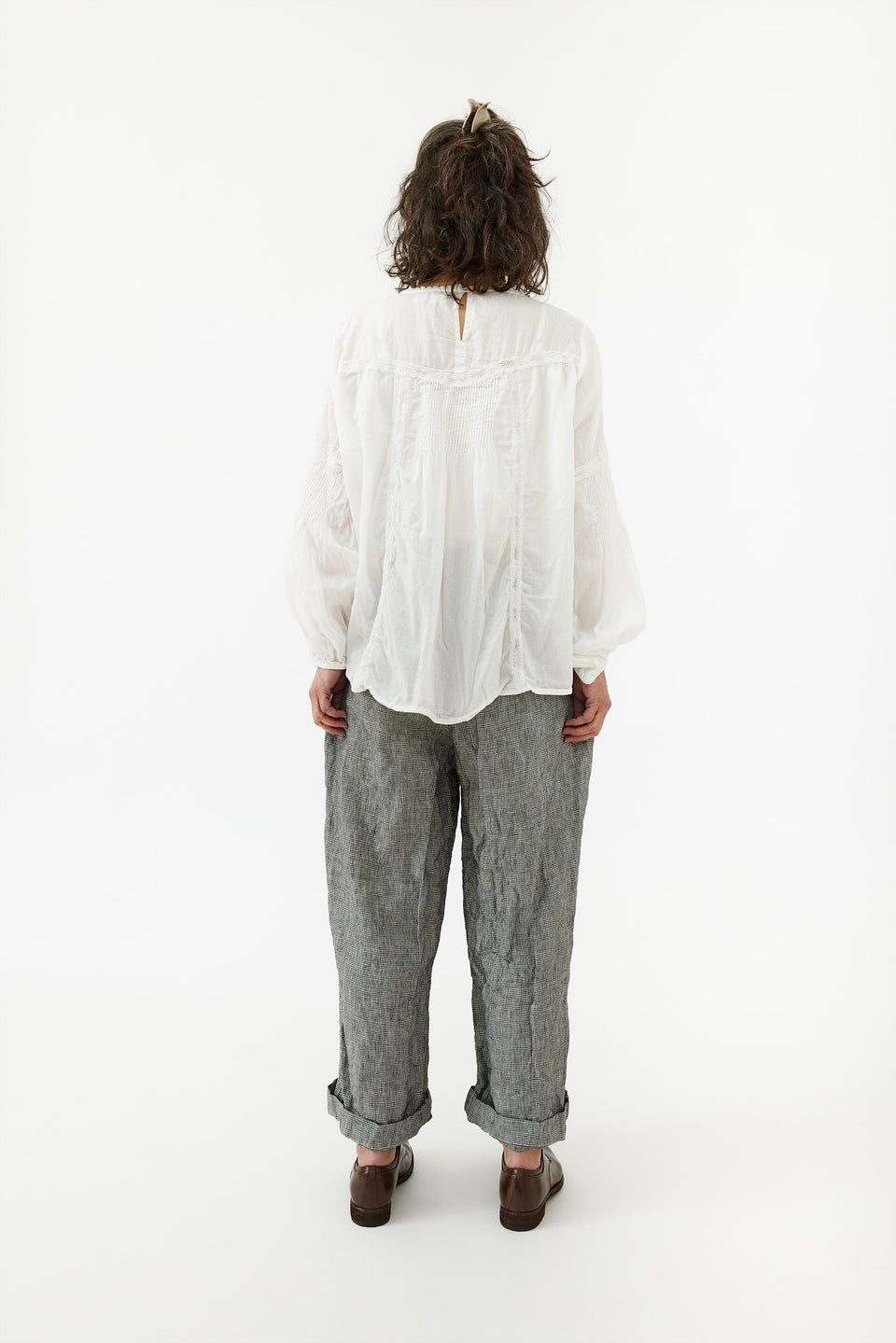 COTTON LACE BLOUSE - Size II