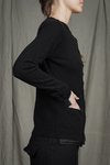PLACKET KNIT CARDIGAN by ALEKSANDR MANAMÏS