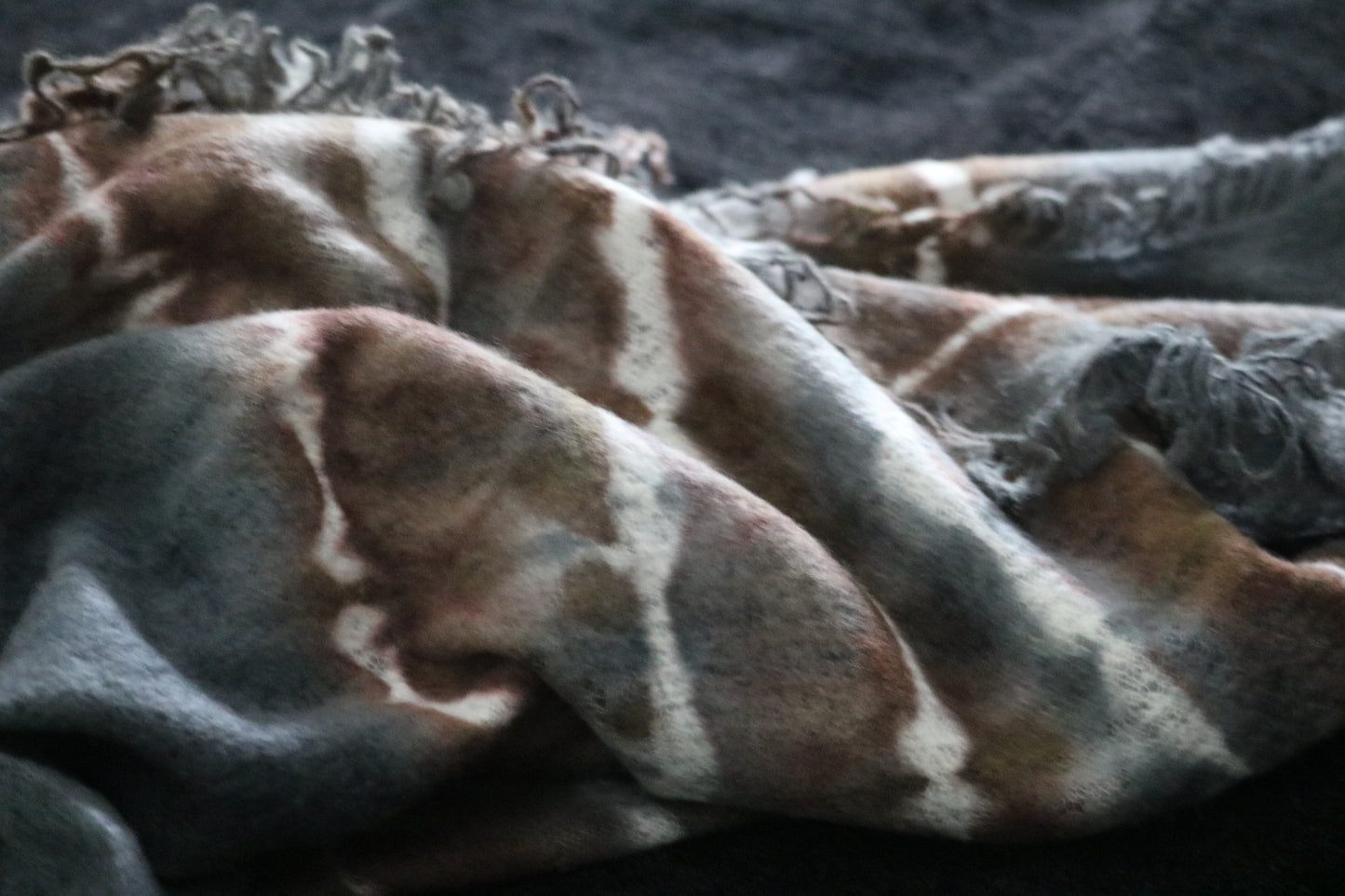 Felted Cashmere Scarf by THEA