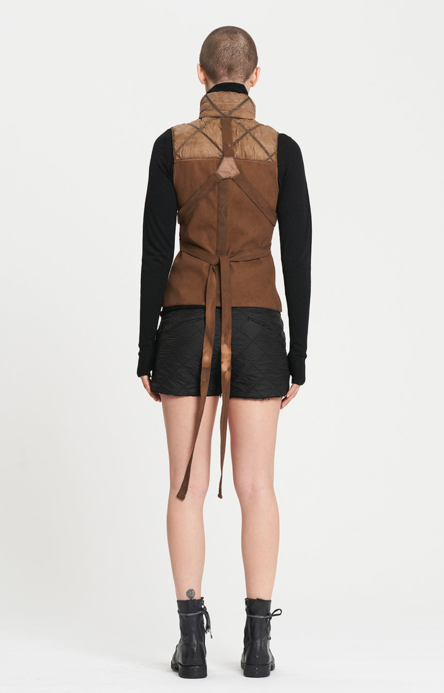 Ribbed Gilet by Masnada