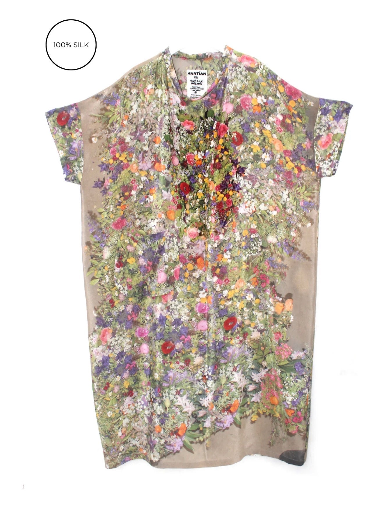 Silk Dress by ANNTIAN